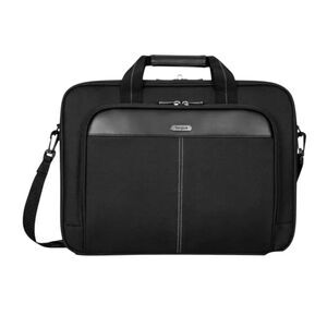 Targus Laptop Computer Bag 15.6" Black Classic Slim Topload With Strap TCT027